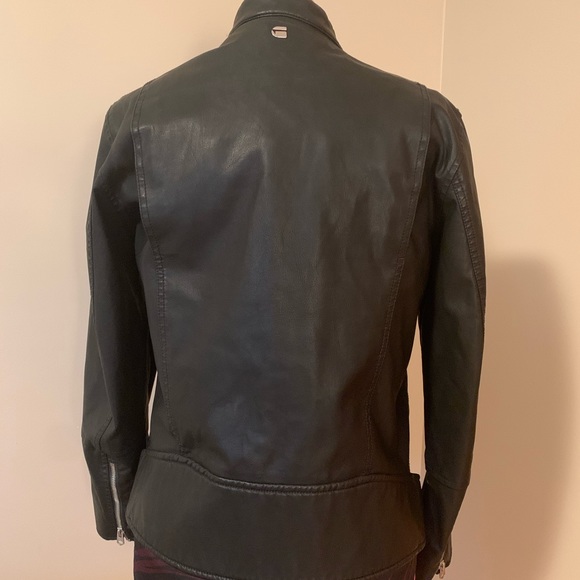 G-Star Raw Vegan leather jacket, like new condition. size M no labels. NWOT - Picture 6 of 6